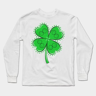 Shamrock st patricks day Long Sleeve T-Shirt